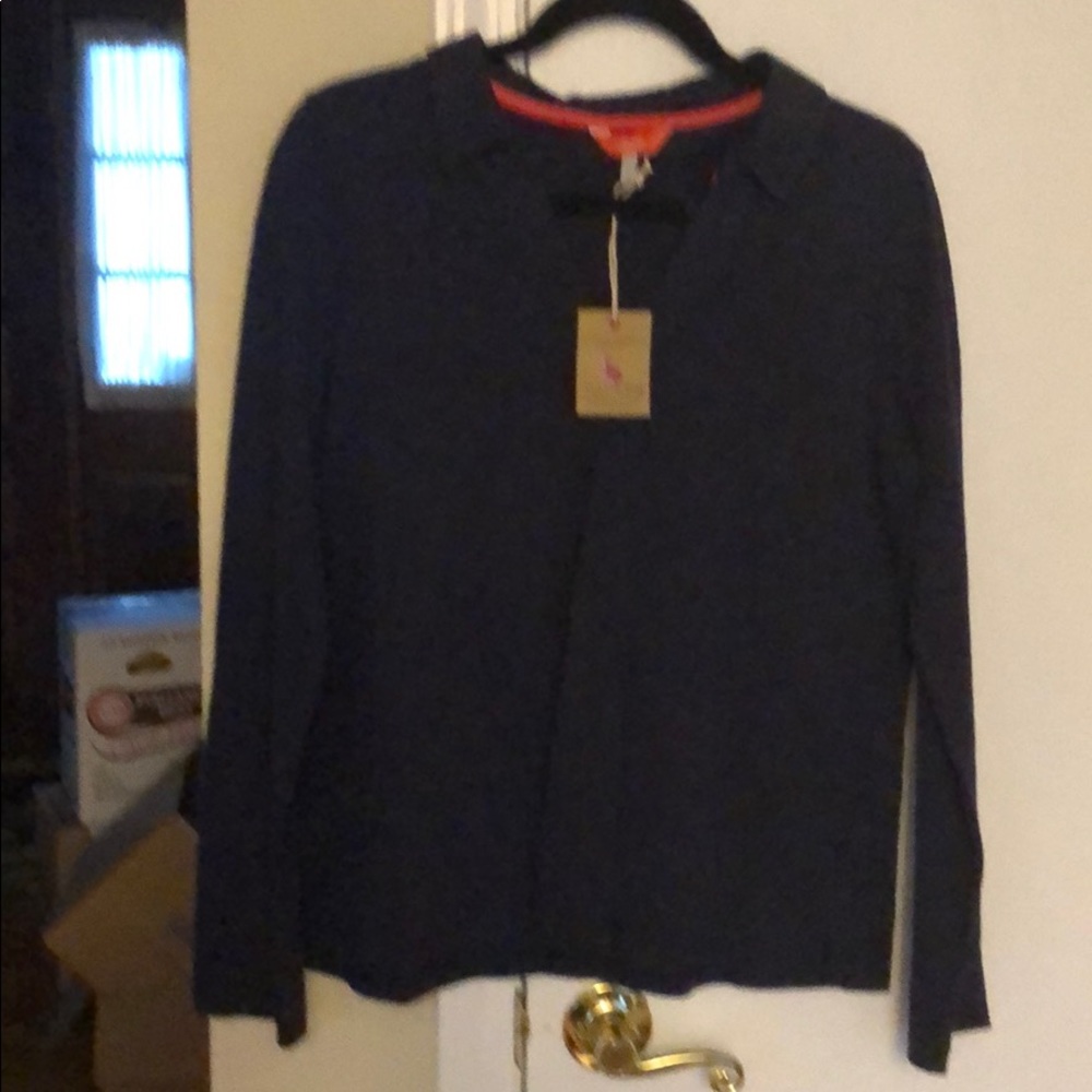 Joules Harri blue shirt new with tag size 6